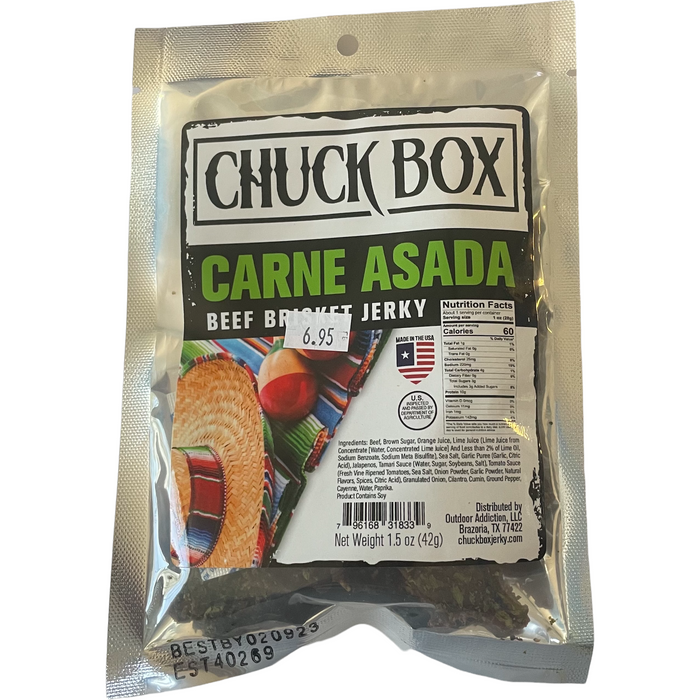 Chuck Box Carne Asada Beef Brisket Jerk