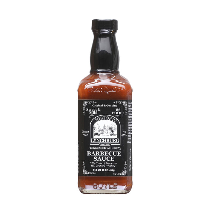 Historic Lynchburg Tennessee Whiskey Sweet & Mild Barbecue Sauce 86 'Poof'