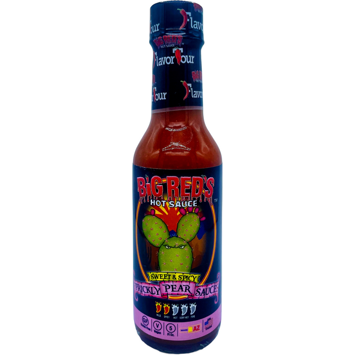 Big Red's Sweet and Spicy Prickly Pear Hot Sauce