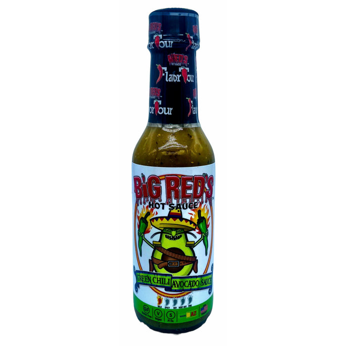 Big Red's Green Chile Avocado Hot Sauce
