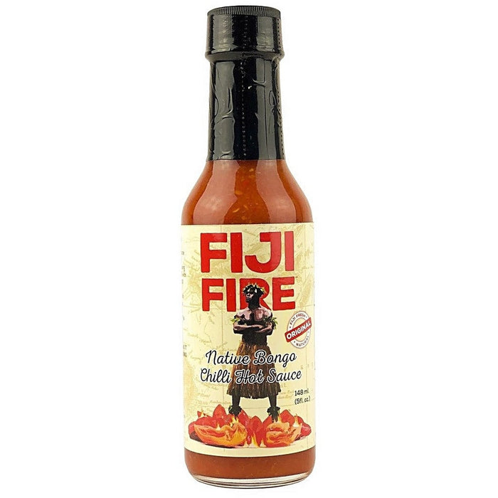 Fiji Fire Native Bongo Chili Hot Sauce