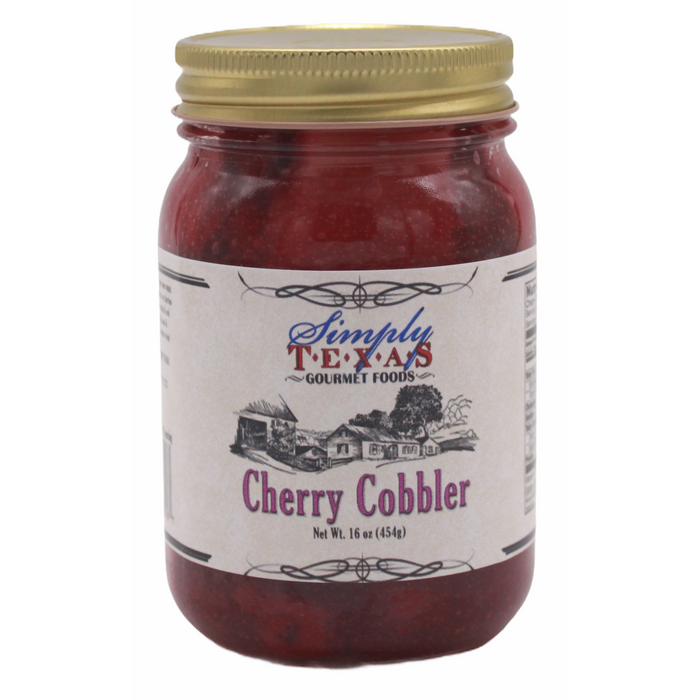 Cherry Cobbler In A Jar