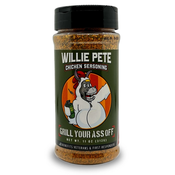 Grill Your Ass Off Willie Pete Chicken Seasoning