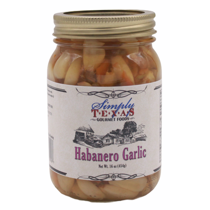 Simply Texas Habanero Pickled Garlic