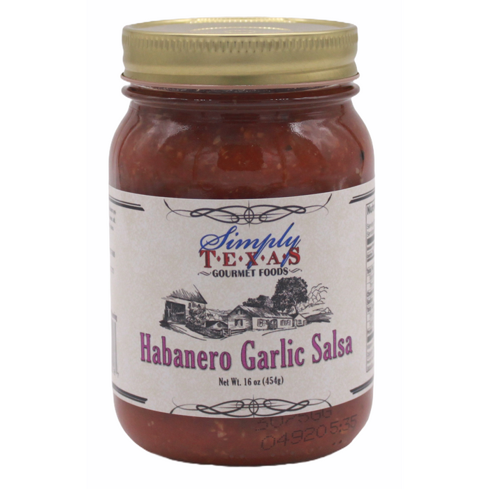 Simply Texas Habanero Garlic Salsa