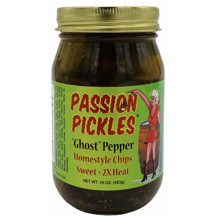 Ghost Pepper Passion Pickles