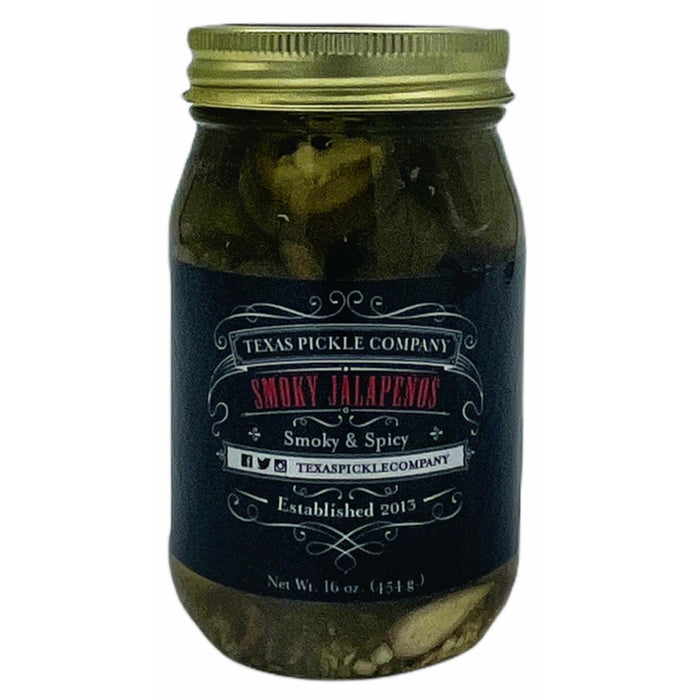 Texas Pickle Company Smoky Jalapenos