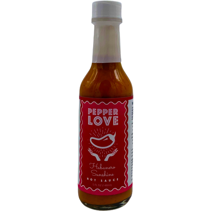 Pepper Love Habanero Sunshine Hot Sauce
