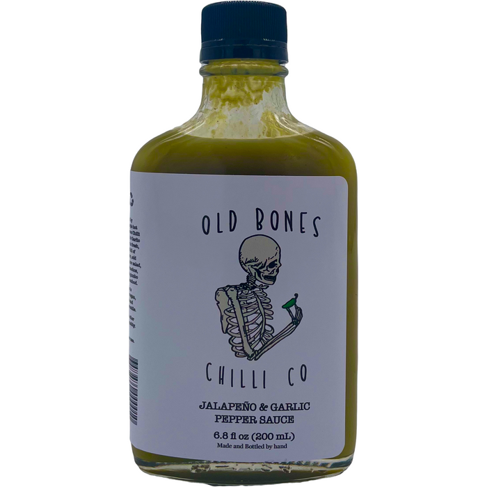 Old Bones Chilli Co. Jalapeno Garlic Pepper Sauce