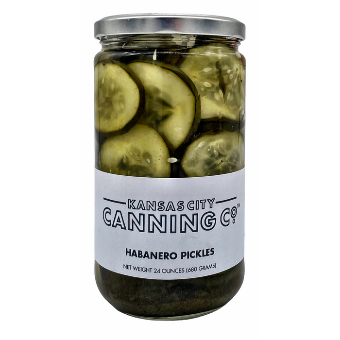 Kansas City Canning Co. Habanero Cucumber Pickles