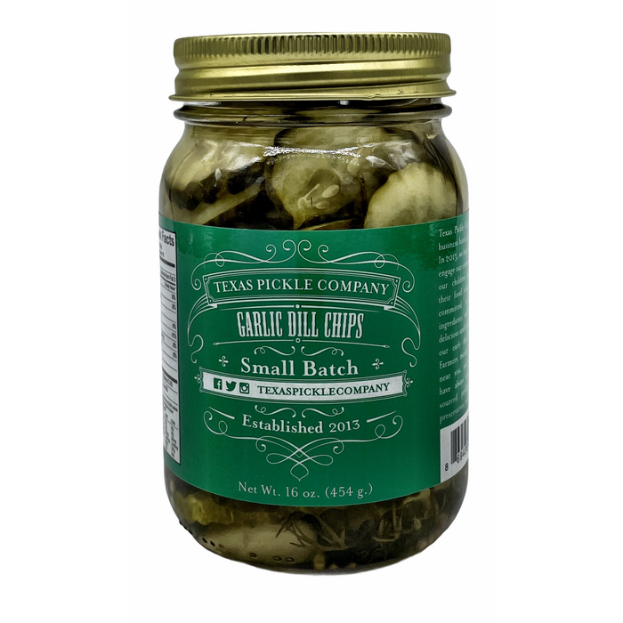 Texas Pickle Company Garlic Dill Chips