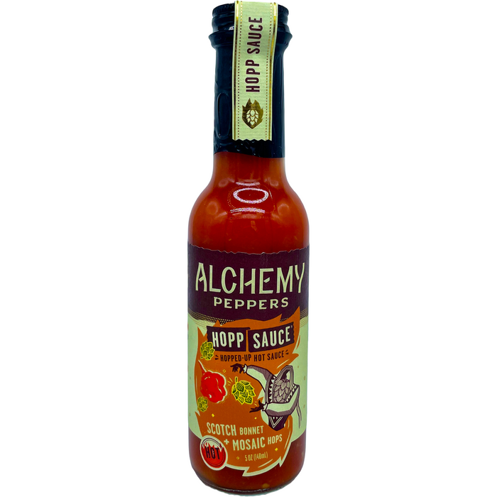 Alchemy Peppers Hopp Sauce Scotch Bonnet & Mosaic Hops