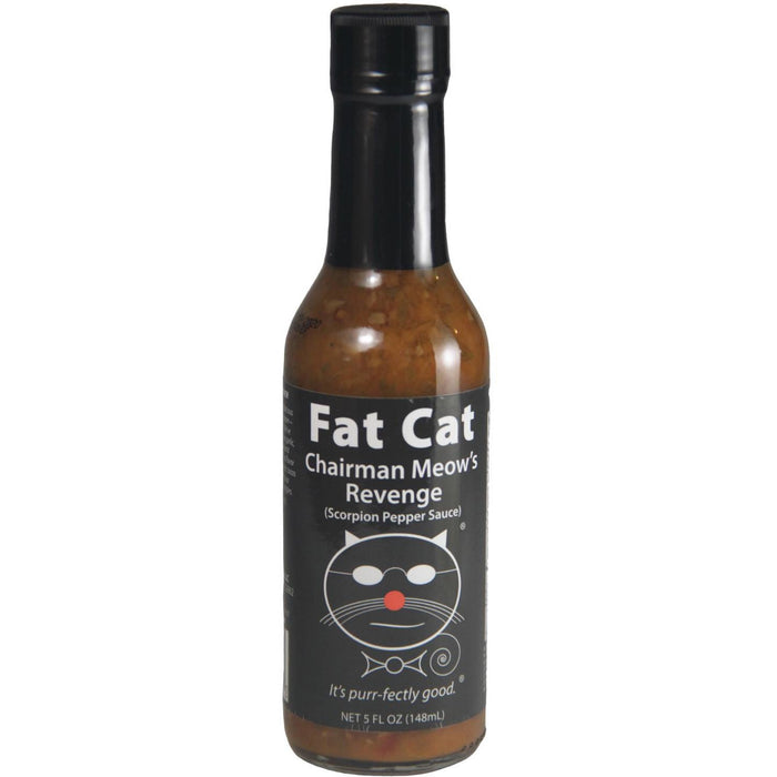 Fat Cat Chairman Meow's Revenge Scorpion Pepper Hot Sauce