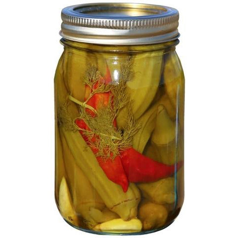 Simply Texas Spicy Pickled Okra