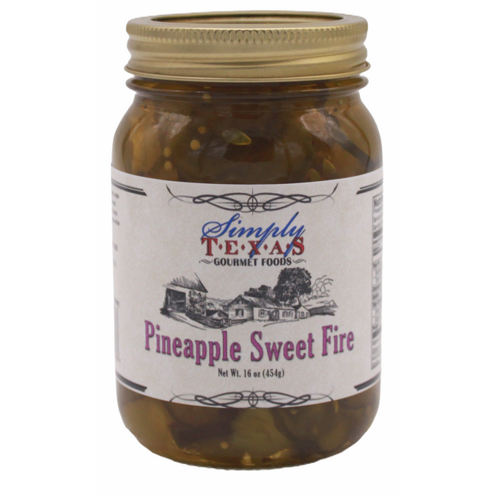 Simply Texas Pineapple Sweet Fire Pickles